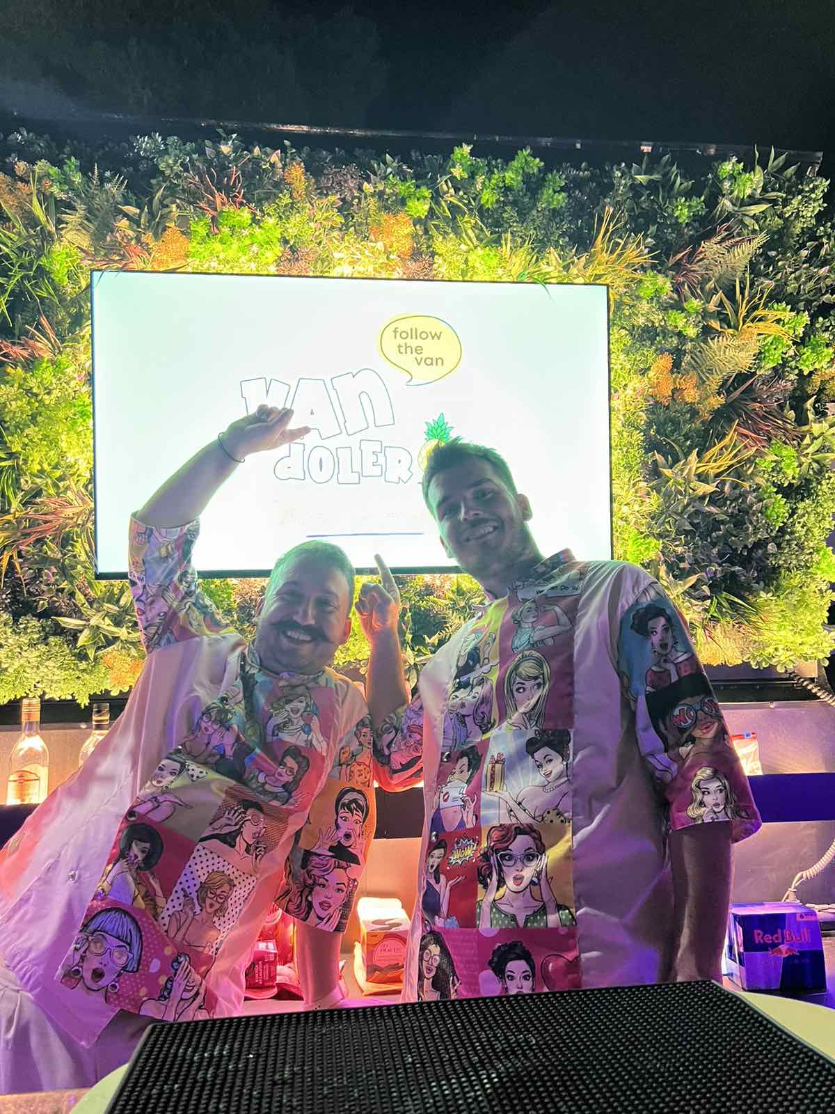 Vandoleros at a celebration